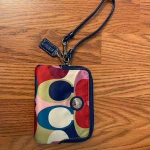 Coach wristlet